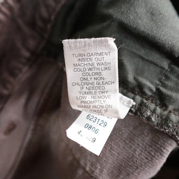 J. Jill Pants Womens 12 Petite Corduroy Boot Cut Brown Casual Stretch - Picture 9 of 10